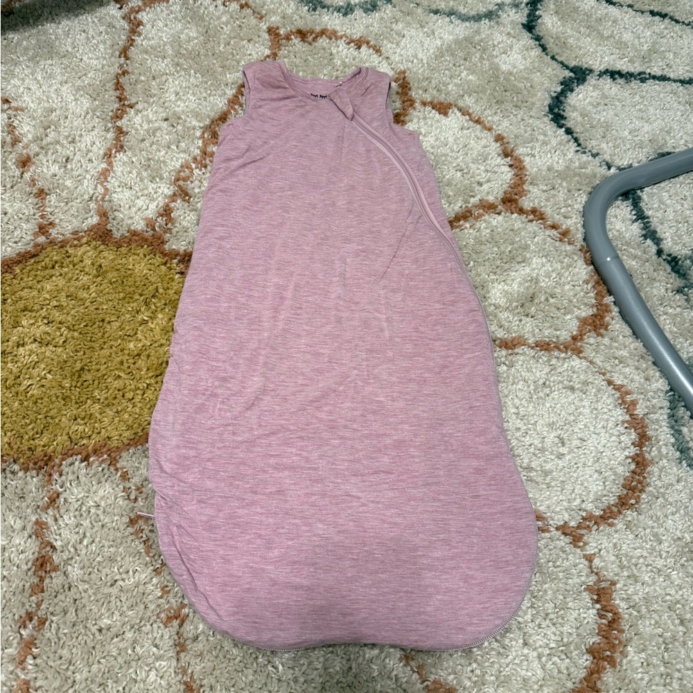 Littlle sleepies heather mauve sleep bag